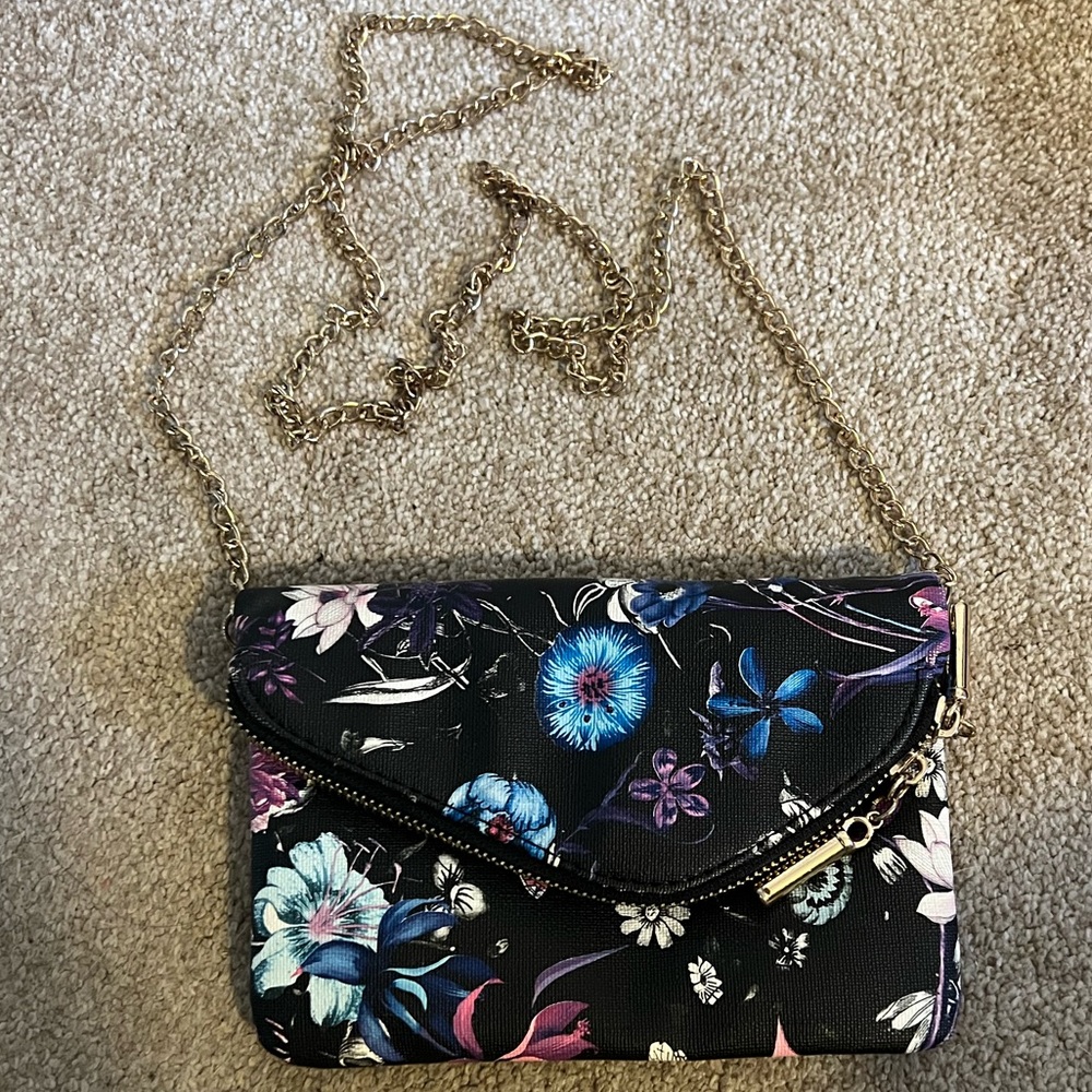 Floral crossbody